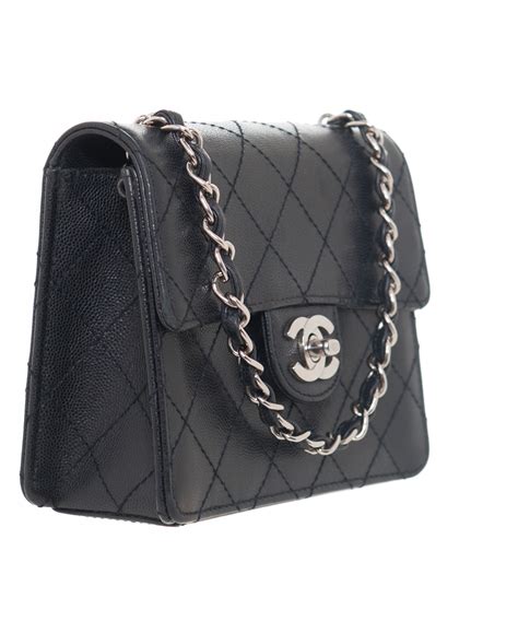 chanel mini black handbag|vintage Chanel mini handbags.